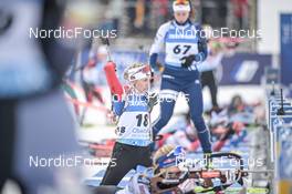 10.02.2023, Oberhof, Germany (GER): Tereza Vobornikova (CZE) - IBU World Championships Biathlon, sprint women, Oberhof (GER). www.nordicfocus.com. © Reichert/NordicFocus. Every downloaded picture is fee-liable.