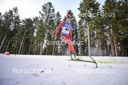 10.02.2023, Oberhof, Germany (GER): Yuanmeng Chu (CHN) - IBU World Championships Biathlon, sprint women, Oberhof (GER). www.nordicfocus.com. © Reichert/NordicFocus. Every downloaded picture is fee-liable.