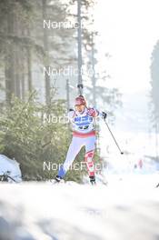 10.02.2023, Oberhof, Germany (GER): Anika Kozica (CRO) - IBU World Championships Biathlon, sprint women, Oberhof (GER). www.nordicfocus.com. © Reichert/NordicFocus. Every downloaded picture is fee-liable.