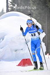 10.02.2023, Oberhof, Germany (GER): Hannah Auchentaller (ITA) - IBU World Championships Biathlon, sprint women, Oberhof (GER). www.nordicfocus.com. © Reichert/NordicFocus. Every downloaded picture is fee-liable.