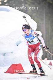 10.02.2023, Oberhof, Germany (GER): Aita Gasparin (SUI) - IBU World Championships Biathlon, sprint women, Oberhof (GER). www.nordicfocus.com. © Reichert/NordicFocus. Every downloaded picture is fee-liable.