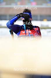 15.02.2023, Oberhof, Germany (GER): Antonin Guigonnat (FRA) - IBU World Championships Biathlon, training, Oberhof (GER). www.nordicfocus.com. © Reichert/NordicFocus. Every downloaded picture is fee-liable.