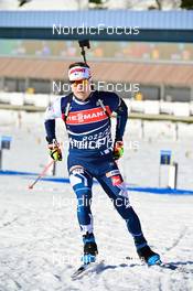 14.02.2023, Oberhof, Germany (GER): Heikki Laitinen (FIN) - IBU World Championships Biathlon, training, Oberhof (GER). www.nordicfocus.com. © Reichert/NordicFocus. Every downloaded picture is fee-liable.