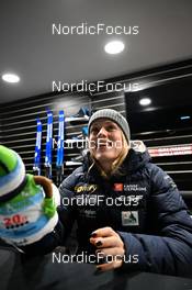 12.02.2023, Oberhof, Germany (GER): Sophie Chauveau (FRA) - IBU World Championships Biathlon, Salomon athlete signature event, Oberhof (GER). www.nordicfocus.com. © Reichert/NordicFocus. Every downloaded picture is fee-liable.