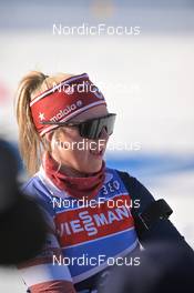 09.02.2023, Oberhof, Germany (GER): Chloe Levins (USA) - IBU World Championships Biathlon, training, Oberhof (GER). www.nordicfocus.com. © Reichert/NordicFocus. Every downloaded picture is fee-liable.