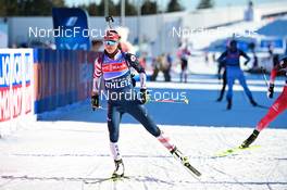 14.02.2023, Oberhof, Germany (GER): Joanne Reid (USA) - IBU World Championships Biathlon, training, Oberhof (GER). www.nordicfocus.com. © Reichert/NordicFocus. Every downloaded picture is fee-liable.