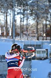 07.02.2023, Oberhof, Germany (GER): Lena Haecki Gross (SUI) - IBU World Championships Biathlon, training, Oberhof (GER). www.nordicfocus.com. © Reichert/NordicFocus. Every downloaded picture is fee-liable.