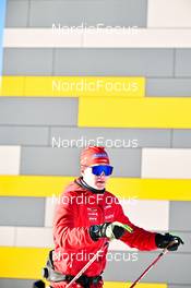 07.02.2023, Oberhof, Germany (GER): Niklas Hartweg (SUI) - IBU World Championships Biathlon, training, Oberhof (GER). www.nordicfocus.com. © Reichert/NordicFocus. Every downloaded picture is fee-liable.
