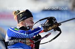 15.02.2023, Oberhof, Germany (GER): Sophie Chauveau (FRA) - IBU World Championships Biathlon, training, Oberhof (GER). www.nordicfocus.com. © Reichert/NordicFocus. Every downloaded picture is fee-liable.