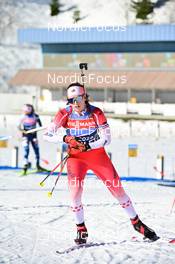 14.02.2023, Oberhof, Germany (GER): Emily Dickson (CAN) - IBU World Championships Biathlon, training, Oberhof (GER). www.nordicfocus.com. © Reichert/NordicFocus. Every downloaded picture is fee-liable.