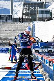 07.02.2023, Oberhof, Germany (GER): Fabien Claude (FRA) - IBU World Championships Biathlon, training, Oberhof (GER). www.nordicfocus.com. © Reichert/NordicFocus. Every downloaded picture is fee-liable.