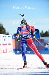 14.02.2023, Oberhof, Germany (GER): Chloe Chevalier (FRA) - IBU World Championships Biathlon, training, Oberhof (GER). www.nordicfocus.com. © Reichert/NordicFocus. Every downloaded picture is fee-liable.