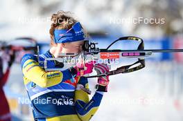 14.02.2023, Oberhof, Germany (GER): Hanna Oeberg (SWE) - IBU World Championships Biathlon, training, Oberhof (GER). www.nordicfocus.com. © Reichert/NordicFocus. Every downloaded picture is fee-liable.