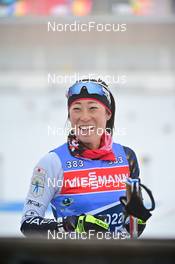 11.02.2023, Oberhof, Germany (GER): Asuka Hachisuka (JPN) - IBU World Championships Biathlon, training, Oberhof (GER). www.nordicfocus.com. © Reichert/NordicFocus. Every downloaded picture is fee-liable.