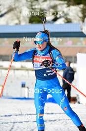 14.02.2023, Oberhof, Germany (GER): Dorothea Wierer (ITA) - IBU World Championships Biathlon, training, Oberhof (GER). www.nordicfocus.com. © Reichert/NordicFocus. Every downloaded picture is fee-liable.