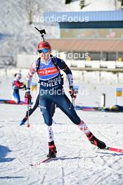 14.02.2023, Oberhof, Germany (GER): Tara Geraghty-Moats (USA) - IBU World Championships Biathlon, training, Oberhof (GER). www.nordicfocus.com. © Reichert/NordicFocus. Every downloaded picture is fee-liable.