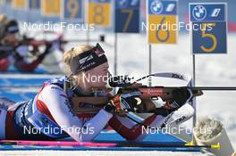 08.02.2023, Oberhof, Germany (GER): Amy Baserga (SUI) - IBU World Championships Biathlon, training, Oberhof (GER). www.nordicfocus.com. © Reichert/NordicFocus. Every downloaded picture is fee-liable.