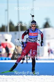 14.02.2023, Oberhof, Germany (GER): Anna Gandler (AUT) - IBU World Championships Biathlon, training, Oberhof (GER). www.nordicfocus.com. © Reichert/NordicFocus. Every downloaded picture is fee-liable.