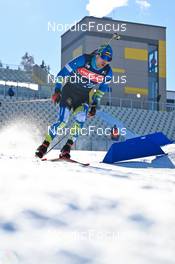 07.02.2023, Oberhof, Germany (GER): Artem Pryma (URK) - IBU World Championships Biathlon, training, Oberhof (GER). www.nordicfocus.com. © Reichert/NordicFocus. Every downloaded picture is fee-liable.