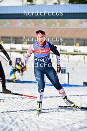 14.02.2023, Oberhof, Germany (GER): Chloe Levins (USA) - IBU World Championships Biathlon, training, Oberhof (GER). www.nordicfocus.com. © Reichert/NordicFocus. Every downloaded picture is fee-liable.