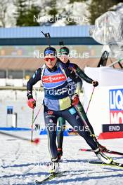 14.02.2023, Oberhof, Germany (GER): Anna Weidel (GER) - IBU World Championships Biathlon, training, Oberhof (GER). www.nordicfocus.com. © Reichert/NordicFocus. Every downloaded picture is fee-liable.