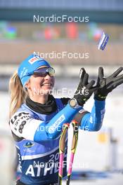 09.02.2023, Oberhof, Germany (GER): Regina Ermits (EST) - IBU World Championships Biathlon, training, Oberhof (GER). www.nordicfocus.com. © Reichert/NordicFocus. Every downloaded picture is fee-liable.