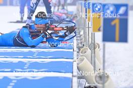 07.02.2023, Oberhof, Germany (GER): Tommaso Giacomel (ITA) - IBU World Championships Biathlon, training, Oberhof (GER). www.nordicfocus.com. © Reichert/NordicFocus. Every downloaded picture is fee-liable.