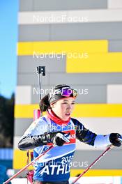 07.02.2023, Oberhof, Germany (GER): Aoi Sato (JPN - IBU World Championships Biathlon, training, Oberhof (GER). www.nordicfocus.com. © Reichert/NordicFocus. Every downloaded picture is fee-liable.