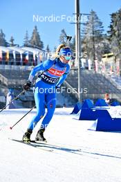 07.02.2023, Oberhof, Germany (GER): Hannah Auchentaller (ITA) - IBU World Championships Biathlon, training, Oberhof (GER). www.nordicfocus.com. © Reichert/NordicFocus. Every downloaded picture is fee-liable.