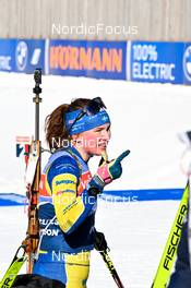 07.02.2023, Oberhof, Germany (GER): Linn Persson (SWE) - IBU World Championships Biathlon, training, Oberhof (GER). www.nordicfocus.com. © Reichert/NordicFocus. Every downloaded picture is fee-liable.
