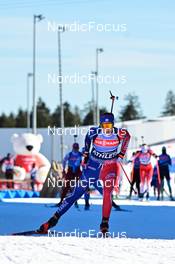 14.02.2023, Oberhof, Germany (GER): Caroline Colombo (FRA) - IBU World Championships Biathlon, training, Oberhof (GER). www.nordicfocus.com. © Reichert/NordicFocus. Every downloaded picture is fee-liable.