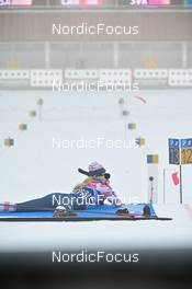 11.02.2023, Oberhof, Germany (GER): Tara Geraghty-Moats (USA) - IBU World Championships Biathlon, training, Oberhof (GER). www.nordicfocus.com. © Reichert/NordicFocus. Every downloaded picture is fee-liable.