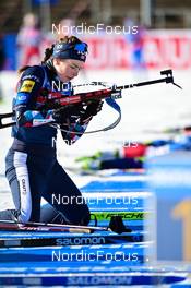 14.02.2023, Oberhof, Germany (GER): Ida Lien (NOR) - IBU World Championships Biathlon, training, Oberhof (GER). www.nordicfocus.com. © Reichert/NordicFocus. Every downloaded picture is fee-liable.
