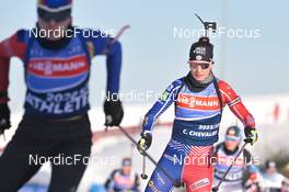 09.02.2023, Oberhof, Germany (GER): Chloe Chevalier (FRA) - IBU World Championships Biathlon, training, Oberhof (GER). www.nordicfocus.com. © Reichert/NordicFocus. Every downloaded picture is fee-liable.