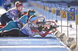 09.02.2023, Oberhof, Germany (GER): Dunja Zdouc (AUT) - IBU World Championships Biathlon, training, Oberhof (GER). www.nordicfocus.com. © Reichert/NordicFocus. Every downloaded picture is fee-liable.
