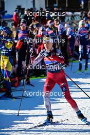 14.02.2023, Oberhof, Germany (GER): Anna Juppe (AUT) - IBU World Championships Biathlon, training, Oberhof (GER). www.nordicfocus.com. © Reichert/NordicFocus. Every downloaded picture is fee-liable.