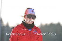 09.02.2023, Oberhof, Germany (GER): Emily Dickson (CAN) - IBU World Championships Biathlon, training, Oberhof (GER). www.nordicfocus.com. © Reichert/NordicFocus. Every downloaded picture is fee-liable.