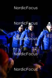 07.02.2023, Oberhof, Germany (GER): Event Feature: Team Finland walks in - IBU World Championships Biathlon, opening ceremony, Oberhof (GER). www.nordicfocus.com. © Reichert/NordicFocus. Every downloaded picture is fee-liable.