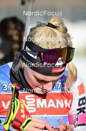 14.02.2023, Oberhof, Germany (GER): Amy Baserga (SUI) - IBU World Championships Biathlon, training, Oberhof (GER). www.nordicfocus.com. © Reichert/NordicFocus. Every downloaded picture is fee-liable.
