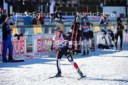 15.02.2023, Oberhof, Germany (GER): Aoi Sato (JPN - IBU World Championships Biathlon, training, Oberhof (GER). www.nordicfocus.com. © Reichert/NordicFocus. Every downloaded picture is fee-liable.