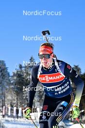 07.02.2023, Oberhof, Germany (GER): Johannes Kuehn (GER) - IBU World Championships Biathlon, training, Oberhof (GER). www.nordicfocus.com. © Reichert/NordicFocus. Every downloaded picture is fee-liable.