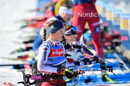 14.02.2023, Oberhof, Germany (GER): Lea Meier (SUI) - IBU World Championships Biathlon, training, Oberhof (GER). www.nordicfocus.com. © Reichert/NordicFocus. Every downloaded picture is fee-liable.