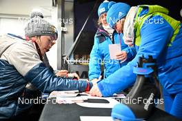 12.02.2023, Oberhof, Germany (GER): Anna Juppe (AUT) - IBU World Championships Biathlon, Salomon athlete signature event, Oberhof (GER). www.nordicfocus.com. © Reichert/NordicFocus. Every downloaded picture is fee-liable.