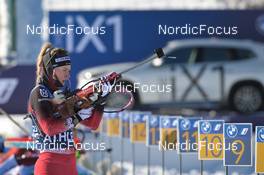 08.02.2023, Oberhof, Germany (GER): Anna Gandler (AUT) - IBU World Championships Biathlon, training, Oberhof (GER). www.nordicfocus.com. © Reichert/NordicFocus. Every downloaded picture is fee-liable.