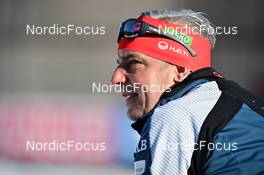 15.02.2023, Oberhof, Germany (GER): Ricco Gross (GER), coach Team Slovenia  - IBU World Championships Biathlon, training, Oberhof (GER). www.nordicfocus.com. © Reichert/NordicFocus. Every downloaded picture is fee-liable.