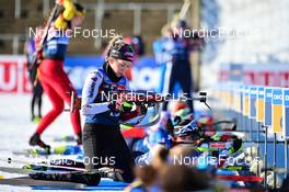 14.02.2023, Oberhof, Germany (GER): Elisa Gasparin (SUI) - IBU World Championships Biathlon, training, Oberhof (GER). www.nordicfocus.com. © Reichert/NordicFocus. Every downloaded picture is fee-liable.