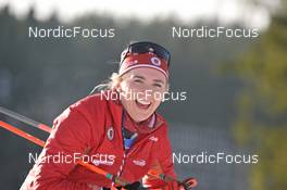 09.02.2023, Oberhof, Germany (GER): Chloe Levins (USA) - IBU World Championships Biathlon, training, Oberhof (GER). www.nordicfocus.com. © Reichert/NordicFocus. Every downloaded picture is fee-liable.