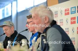 19.02.2023, Oberhof, Germany (GER): Dr. Hartmut Schubert (GER), Chairman Thuringia Wintersportcentre - IBU World Championships Biathlon, Press conference, Oberhof (GER). www.nordicfocus.com. © Reichert/NordicFocus. Every downloaded picture is fee-liable.