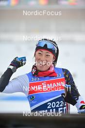 11.02.2023, Oberhof, Germany (GER): Asuka Hachisuka (JPN) - IBU World Championships Biathlon, training, Oberhof (GER). www.nordicfocus.com. © Reichert/NordicFocus. Every downloaded picture is fee-liable.