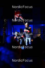 07.02.2023, Oberhof, Germany (GER): Event Feature: Team Great Britain walks in - IBU World Championships Biathlon, opening ceremony, Oberhof (GER). www.nordicfocus.com. © Reichert/NordicFocus. Every downloaded picture is fee-liable.